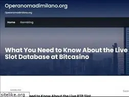 Sites similar to operanomadimilano.org