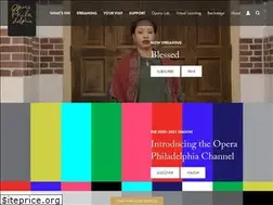 Sites similar to operaphila.org
