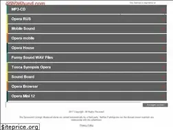 Sites similar to operasound.com