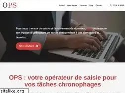 Sites similar to operateur-de-saisie.com