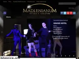 Sites similar to operatheatremadlenianum.com