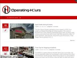 Sites similar to operating-hours.com