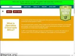 Sites similar to operationcrossroadsafrica.org