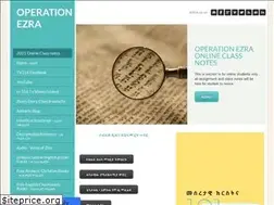 Sites similar to operationezra.com