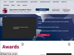 Sites similar to operationfreedompaws.org