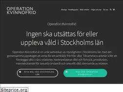 Sites similar to operationkvinnofrid.se