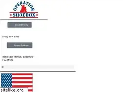 Sites similar to operationshoebox.com