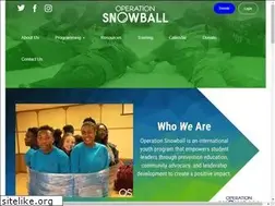 Sites similar to operationsnowballinc.org