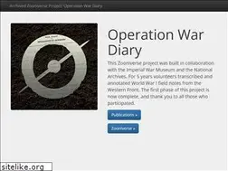 Sites similar to operationwardiary.org