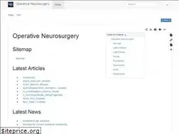 Sites similar to operativeneurosurgery.com