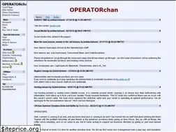 Sites similar to operatorchan.org