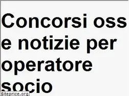 Sites similar to operatoresociosanitario.net