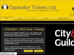 Sites similar to operatortickets.com