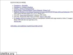 Sites similar to operedigitali.lincei.it