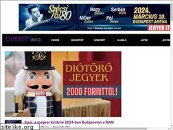Sites similar to operettinfo.hu