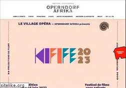 Sites similar to operndorf-afrika.com