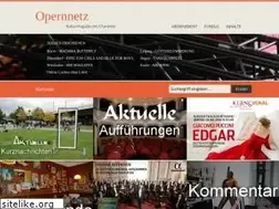 Sites similar to opernnetz.de