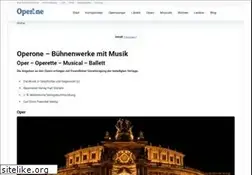 Sites similar to operone.de
