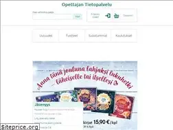 Sites similar to opettajantietopalvelu.fi