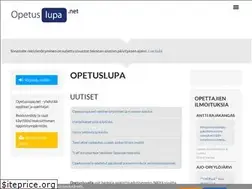 Sites similar to opetuslupa.net