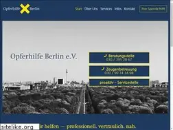 Sites similar to opferhilfe-berlin.de