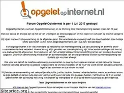Sites similar to opgeletopinternet.nl