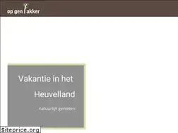 Sites similar to opgenakker.nl
