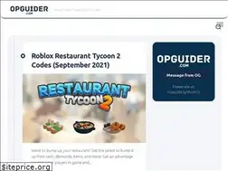 Sites similar to opguider.com