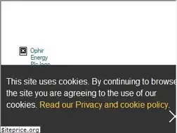 Sites similar to ophir-energy.com