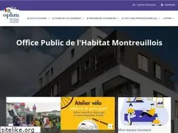 Sites similar to ophmontreuillois.fr