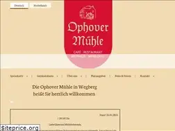 Sites similar to ophover-muehle.de