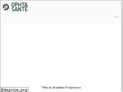 Sites similar to ophta-sante.com