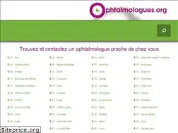 Sites similar to ophtalmologues.org