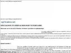Sites similar to ophtalmovet.com