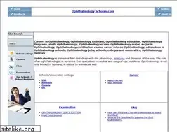 Sites similar to ophthalmologyschools.com