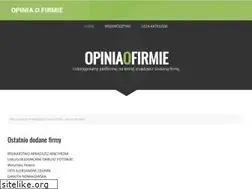 Sites similar to opinia-o-firmie.pl