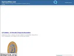 Sites similar to opiniaoweb.com