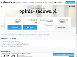 Sites similar to opinie-sadowe.pl