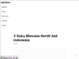 Sites similar to opinikoe.id