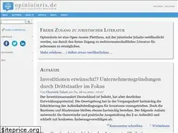 Sites similar to opinioiuris.de