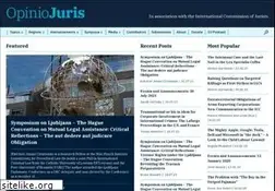Sites similar to opiniojuris.org