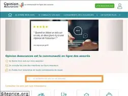 Sites similar to opinion-assurances.fr
