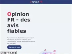 Sites similar to opinion-fr.com