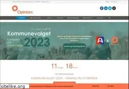 Sites similar to opinion.no