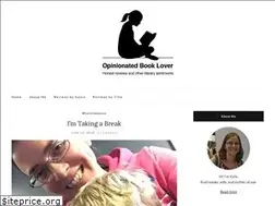 Sites similar to opinionatedbooklover.com