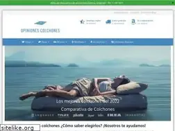Sites similar to opinionescolchones.com