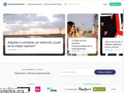 Sites similar to opinionesespana.es