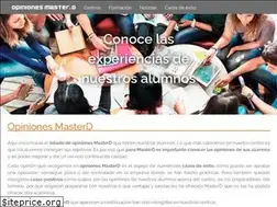 Sites similar to opinionesmasterd.es