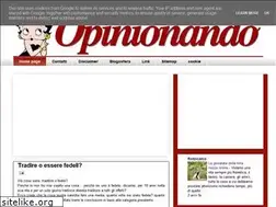 Sites similar to opinionidirette.blogspot.com
