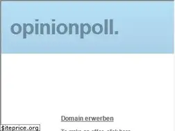 Sites similar to opinionpoll.co.uk